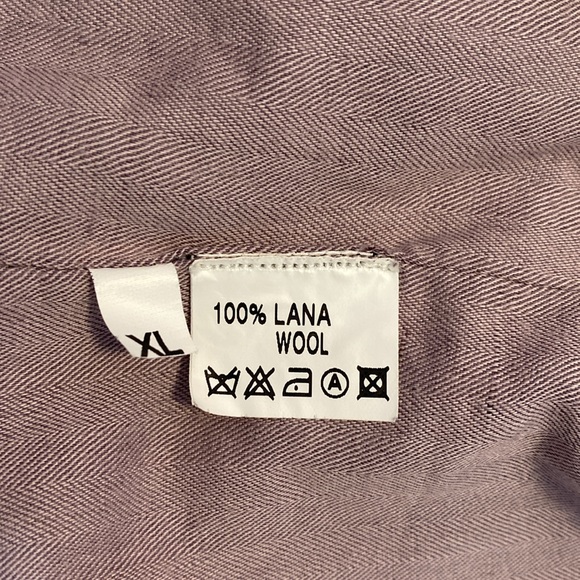 Les Filles d'Ailleurs Puff Sleeve Wool Dress, Size XL - Picture 15 of 15